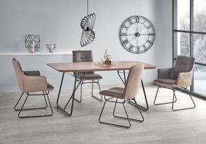 Elior Minimalistyczny stół Mariot - orzech 1