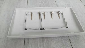 Przycisk spłukujący Geberit PRZYC. TWINLINE 30 BIAŁY/CHROM/BIAŁY GEBERIT // DLP.G.115.899.KJ.1 10