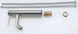 Bateria umywalkowa Rea REA-B4104 BATERIA UMYWALKOWA LUNGO CHROM WYSOKA REA // BR.LUNGO-UM-CHROM-WYSOKA 7