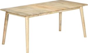Elior Stół bielony z drewna mango Kelis 2X naturalny 11