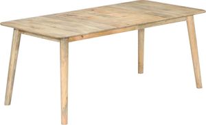 Elior Stół bielony z drewna mango Kelis 2X naturalny 12