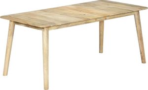 Elior Stół bielony z drewna mango Kelis 2X naturalny 10