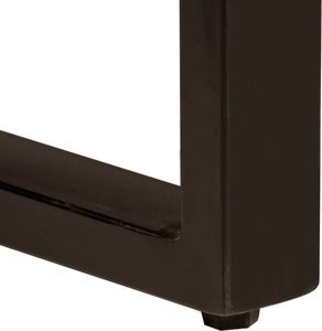 Elior Stół drewniany malowany Veriz wielokolorowy 7