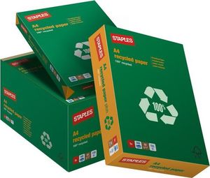 Staples Papier ksero Recycled A4 80g 500 arkuszy 1