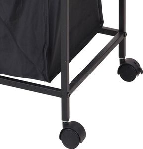 Kosz na pranie Bathroom Solutions czarny 3