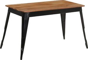 Elior Stół z drewna akacjowego Unixo 2X brązowy 1