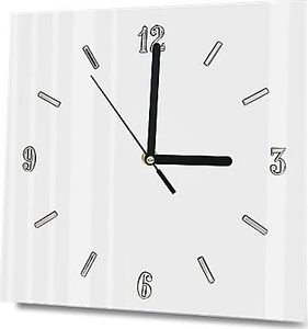 Elior szklany zegar ścienny Liptos 3R - 5 kolorów ecru (769.1610) 1