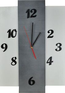 Elior zegar ścienny Liptos 7R - 12 kolorów drewno bielone (768.1593) 1