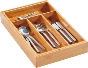 Kesper Wkład na sztućce do szuflady rozsuwany 26-49cm 2
