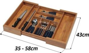 Kesper Wkład do szuflady rozsuwany Kesper 35-58cm 5