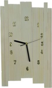 Elior skandynawski zegar ścienny Liptos 4R - 12 kolorów Drewno bielone (767.1577) 1