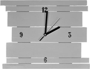 Elior drewniany zegar ścienny Liptos różowy (765.1544) 1