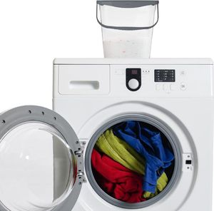 Orion Pojemnik na proszek kapsułki detergenty klamerki uniwersalny 4