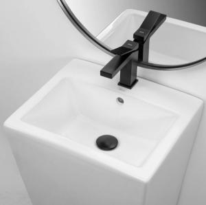 Umywalka Rea Daria wolnostojąca 44cm biała 2