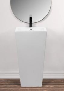 Umywalka Rea Daria wolnostojąca 44cm biała 4