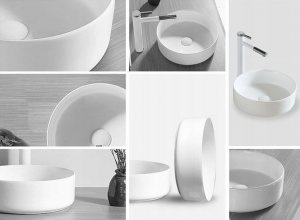 Umywalka Rea REA-U1891 UMYWALKA SAMI NABLATOWA 36X36 REA // CE.REA.U.SAMI 6