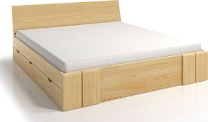 Elior Drewniane łóżko z szufladami Verlos 6X - 5 rozmiarów 140x200cm 1