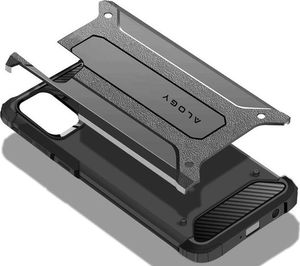 Alogy Etui na telefon Alogy Hard Armor do Huawei P Smart 2019 / Honor 10 lite srebrne uniwersalny 5