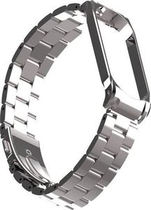 Alogy Bransoletka Alogy Stainless steel do Xiaomi Mi Band 3/4 bransoleta srebrna 5