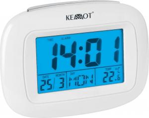 Kemot zegar, budzik, czas, data, dzień tygodnia, temperatura (URZ3219) 1