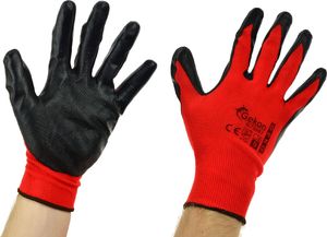 Geko Rękawice robocze rozm. 9 red Rękawiczki ochronne 2
