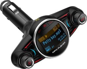 Transmiter FM Veovision Transmiter FM bluetooth USB microSD woltomierz 1