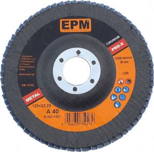 EPM lamelka korundowa EPM PRO-X granulacja 40 125mm (E-552-1001) 1