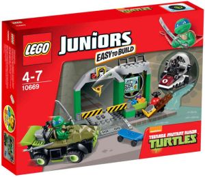 LEGO Juniors Żółwie Ninja - 10669 1
