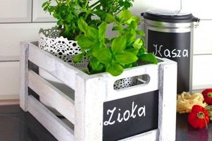 Kesper Puszka z tabliczką kredową do podpisu 4