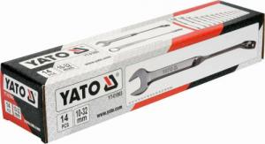 Yato `Klucz pł-oczk 10-32mm kpl. 14szt skręcony 1
