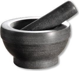 Kesper Moździerz granitowy czarny Ø 16 cm 4