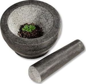 Kesper Moździerz granitowy czarny Ø 16 cm 5