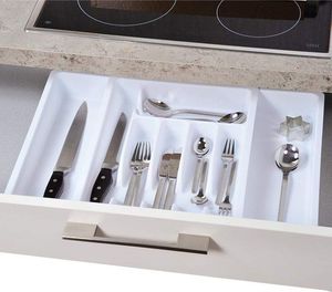 Kesper Wkład na sztućce do szuflady rozsuwany Kesper 29 - 50 cm szary 2