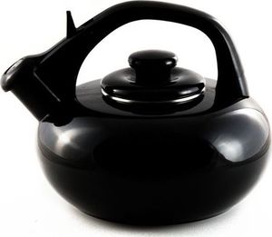 Forchetto Czajnik emaliowany Forchetto Luna 2,5l czarny uniwersalny 2
