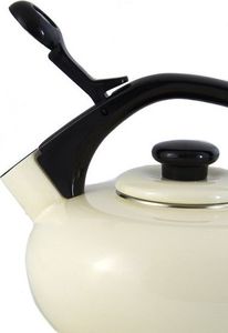 Forchetto Czajnik emaliowany Forchetto Luna 2,5l kremowy uniwersalny 5