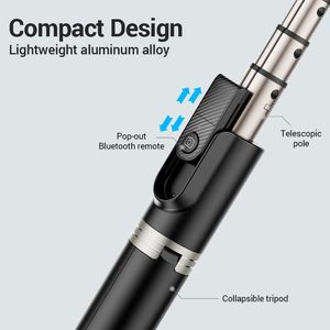 Selfie stick ESR ESR WIRELESS SELFIE STICK TRIPOD BLACK 2