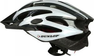 Dunlop Kask rowerowy regulowany biały Led r. M 1