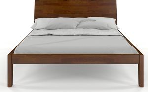 Elior Drewniane łóżko skandynawskie Iguana 2X - Orzech 200x200cm 1