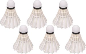 Vivo Lotki do badmintona Vivo piórowe białe 6szt C-100 Uniwersalny 2