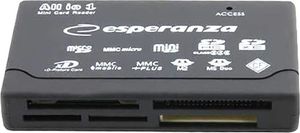 Czytnik Esperanza Uniwersalny czytnik kart pamięci all in one USB 1
