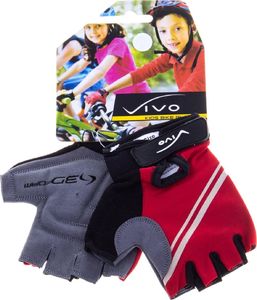 Vivo Rękawiczki rowerowe SB-01-8802 E czerwone XS 2