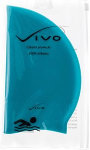 Vivo Czepek silikonowy Vivo B-1306 jasno niebieski Uniwersalny 2