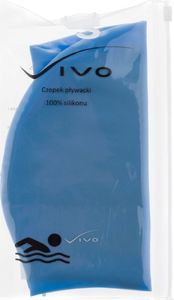Vivo Czepek silikonowy Vivo B-1320 longhair niebieski Uniwersalny 4