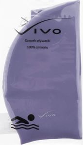 Vivo Czepek silikonowy Vivo B-1319 longhair fioletowy Uniwersalny 4