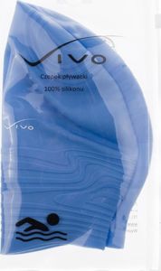 Vivo Czepek silikonowy Vivo B-1318 3-D niebieski Uniwersalny 2