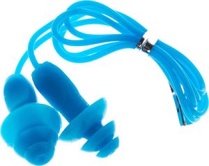 Vivo Zatyczki do uszu+pasek Vivo silikon-PVC B-2005 jasno niebieski Uniwersalny 1