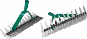 Veovision Aerator do trawy. Wertykulator ręczny dwustronny 3