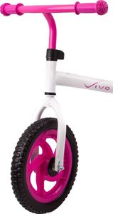 Rowerek biegowy Vivo V5022 12" EVA biało-różowy 3