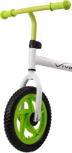 Rowerek biegowy Vivo V5021 12" EVA biało-zielony 3