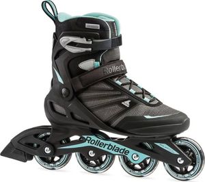 Rolki Rollerblade Rolki Zetrablade W czarno-turkusowe r. 37 1